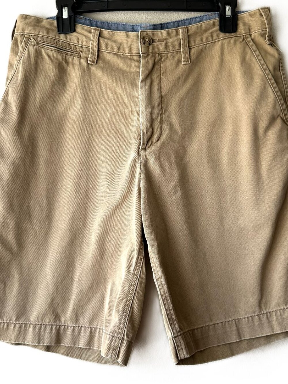 Polo Ralph Lauren Relaxed Fit Chino Shorts Mens 33 Khaki Tan 100% Cotton